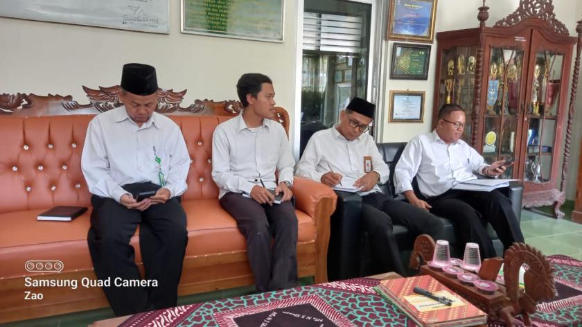 MTsN 3 Sleman Adakan Rapat Koordinasi Penilaian Mandiri Pembangunan Zona Integritas (PMPZI)