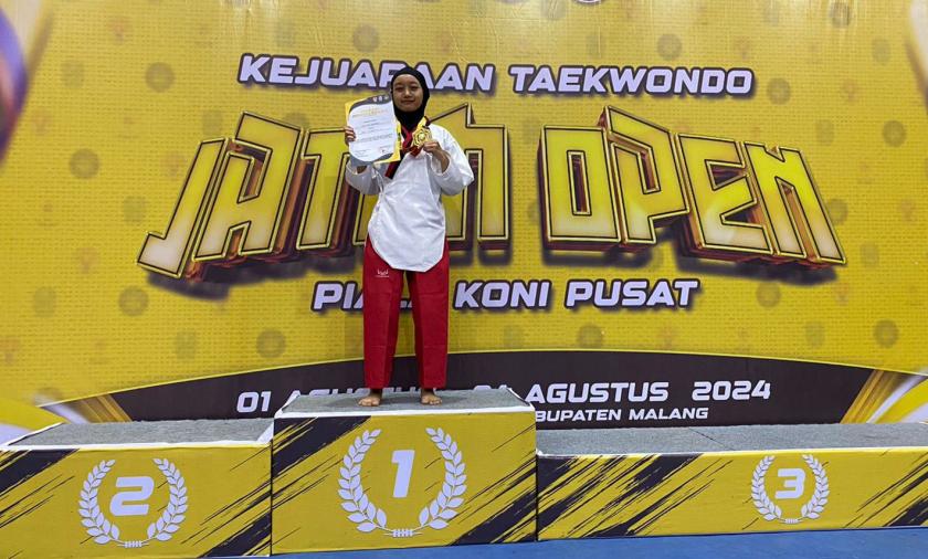 Siswi MTs Negeri 3 Sleman Sabet Pretasi Kejuaraan Taekwondo Jatim Tahun 2024