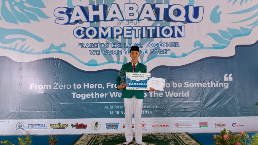 Benzimo Sabet Juara 1 Pidato Bahasa Inggris SahabatQu Competition 2023