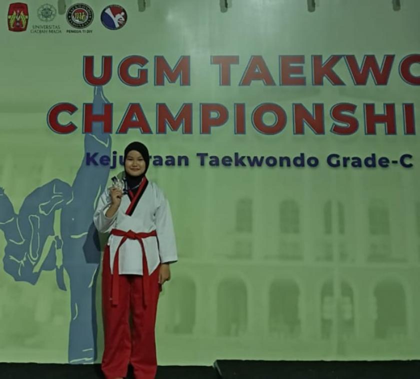 Membanggakan, Siswi MTs Negeri 3 Sleman Berhasil Raih Juara 2 Kejuaraan Taekwondo se-Indonesia Grade-C UGMTC 2024