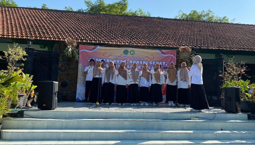 Bangkitkan Nasionalisme, MTs Negeri 3 Sleman Adakan Lomba Paduan Suara