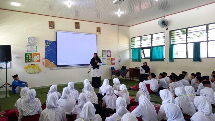 Hari Pertama Matsama MTsN 3 Sleman, Siswa Baru Penuh Antusias