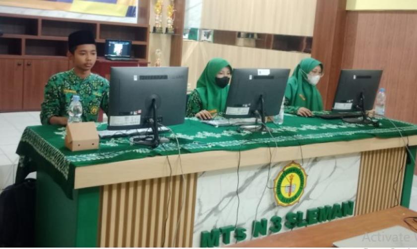 Menembus Batas, Tiga Siswa MTs Negeri 3 Sleman Ikuti Olimpiade Bahasa Arab (OBA-7) Penuh Semangat Tiada Tara