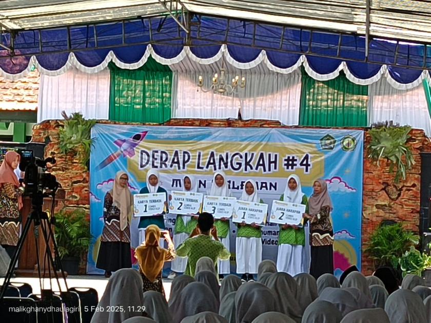 Tim Literasi Matsanega Umumkan Juara Lomba Literasi Digital