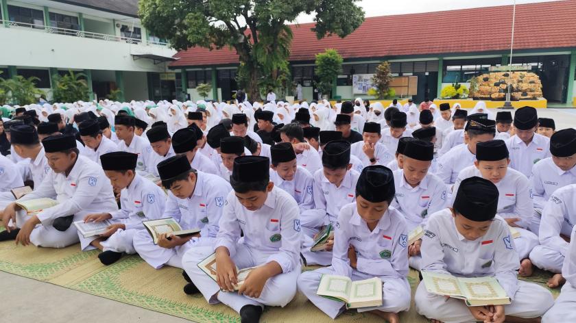 Tingkatkan Semangat Menghafal, MTs Negeri 3 Sleman Gelar Matsanega Tasmi’ul Quran