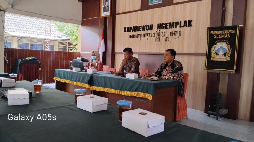 Perwakilan MTs Negeri 3 Sleman Hadiri Rapat Koordinasi Persiapan Seleksi Kafilah LPTQ Kapanewon Ngemplak