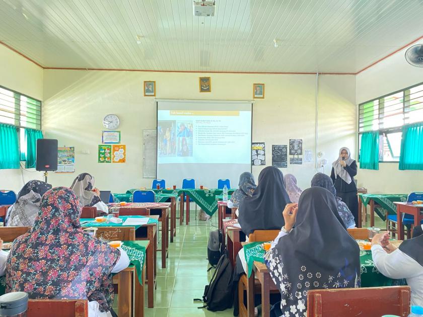 Guru Bahasa Indonesia MTsN 3 Sleman Ikuti Lokakarya Seputar  ASPD Tingkat Kabupaten