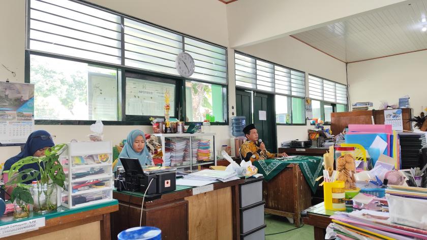 Persiapkan Kegiatan Capacity Building, Kepala Madrasah Adakan Briefing