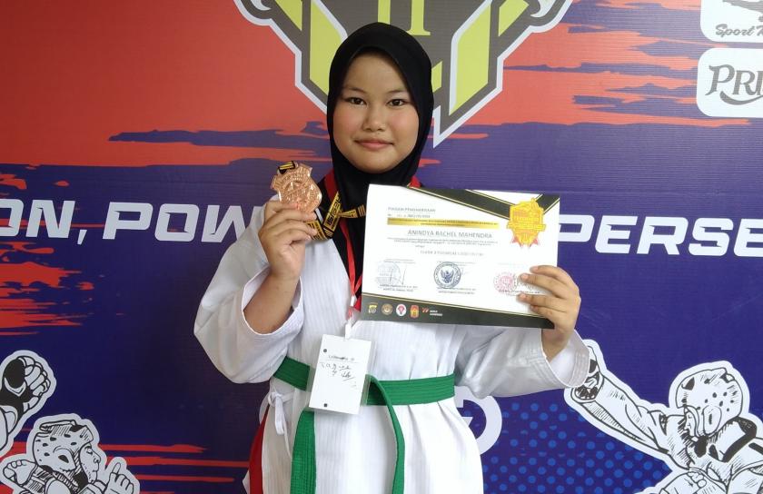 Atlet Taekwondo MTsN 3 Ukir Prestasi Taekwondo Bhayangkara Presisi II Piala Kapolda Daerah Istimewa Yogyakarta (DIY) 2024