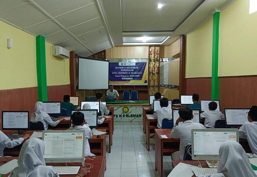 Sukseskan Program Pemetaan Mutu Madrasah, MTsN 3 Sleman Laksanakan AKMI