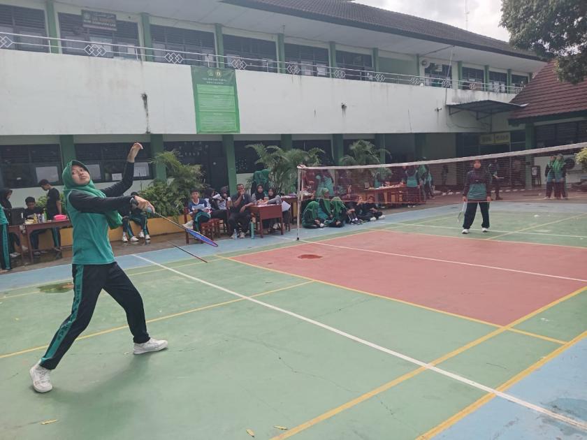 MTsN 3 Sleman Gelar Class Meeting Bulu Tangkis Putri, Empat Kelas Lolos ke Babak Semifinal