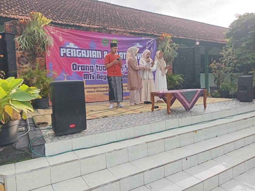 Empat Bahasa Warnai Acara Halal Bihalal Paguyuban Orang Tua MTs Negeri 3 Sleman