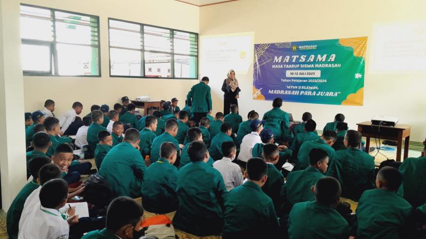 Sosialisasi Anti Bullying MTs N 3 Sleman,  Wujudkan Mental Matsanega Squad Yang Sehat