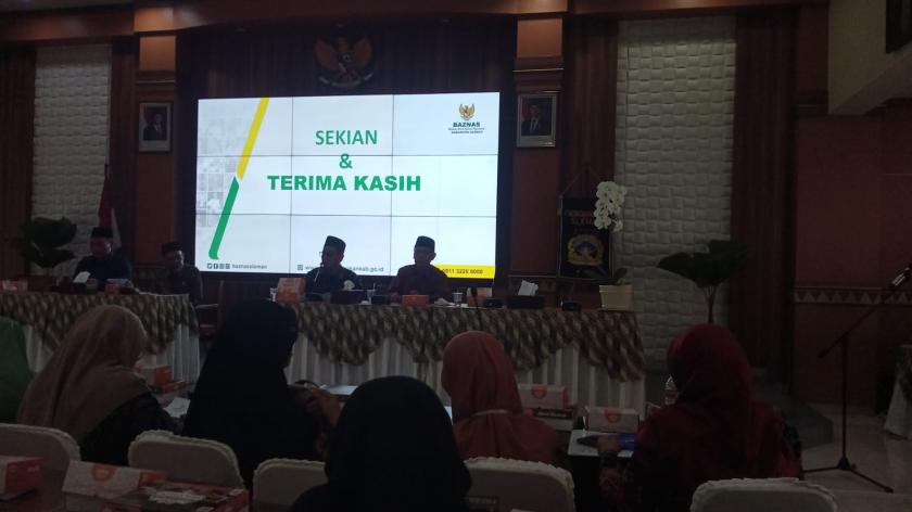 Optimalisasi Pengelolaan ZIS, Perwakilan UPZ MTsN 3 Sleman Ikuti Rakor dan Pembinaan BAZNAS Kabupaten Sleman