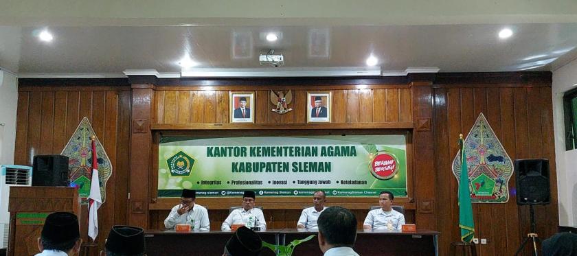 Tiga Guru MTs N 3 Sleman Ikuti Pembekalan dan Sosialisasi Pensiun di Kantor Kemenag Sleman