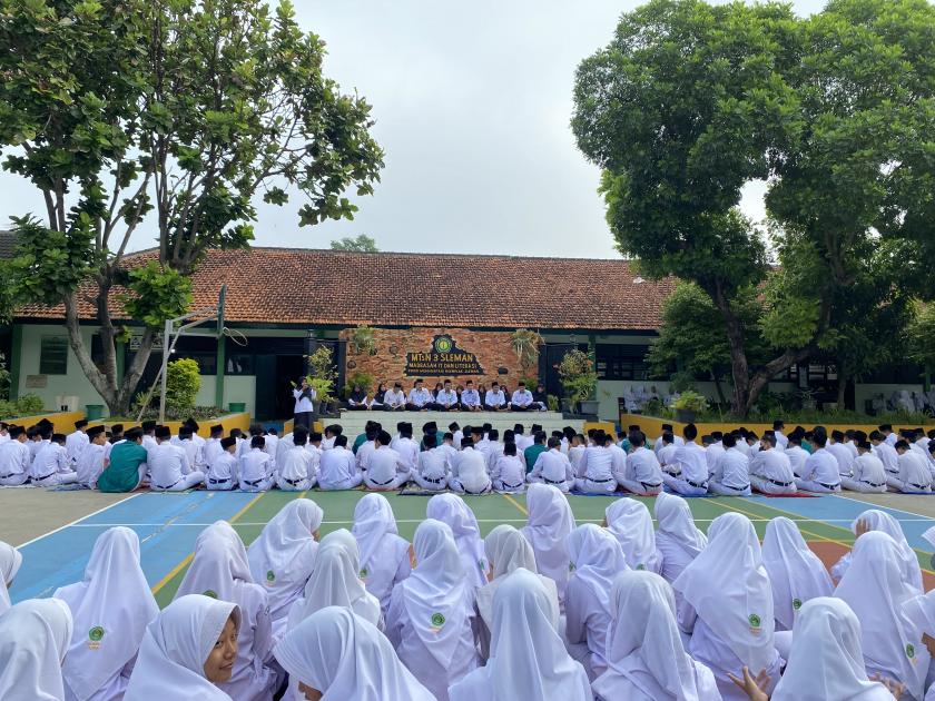 Sukseskan Indonesia Khataman Quran, MTs Negeri 3 Sleman Gelar Khotmil Quran