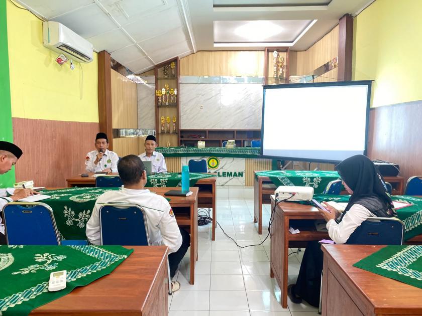 Matangkan Persiapan, MTsN 3 Sleman Gelar Rapat Terbatas Jelang Pameran Inovasi Sekolah 
