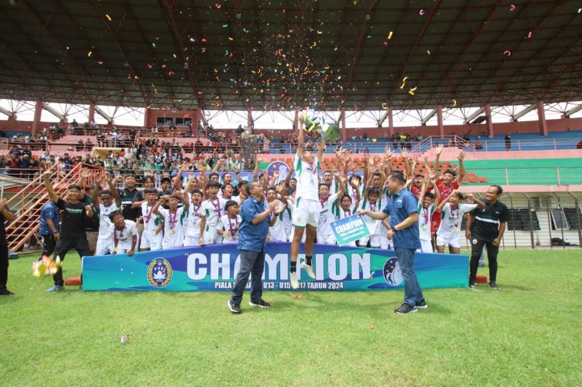 Tampil Cemerlang, Faiz Zafri Nabihan Sabet Juara 1 Piala Soeratin U13 DIY 2024