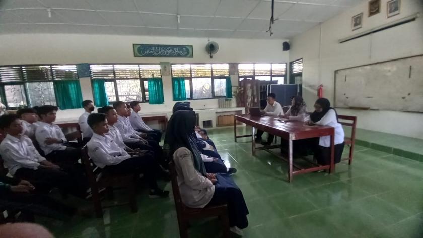 Kondusifkan Madrasah, MTs N 3 Sleman Adakan Rapat Koordinasi Antara Tim Kesiswaan, Guru BK, dan Pengurus Organisasi Madrasah