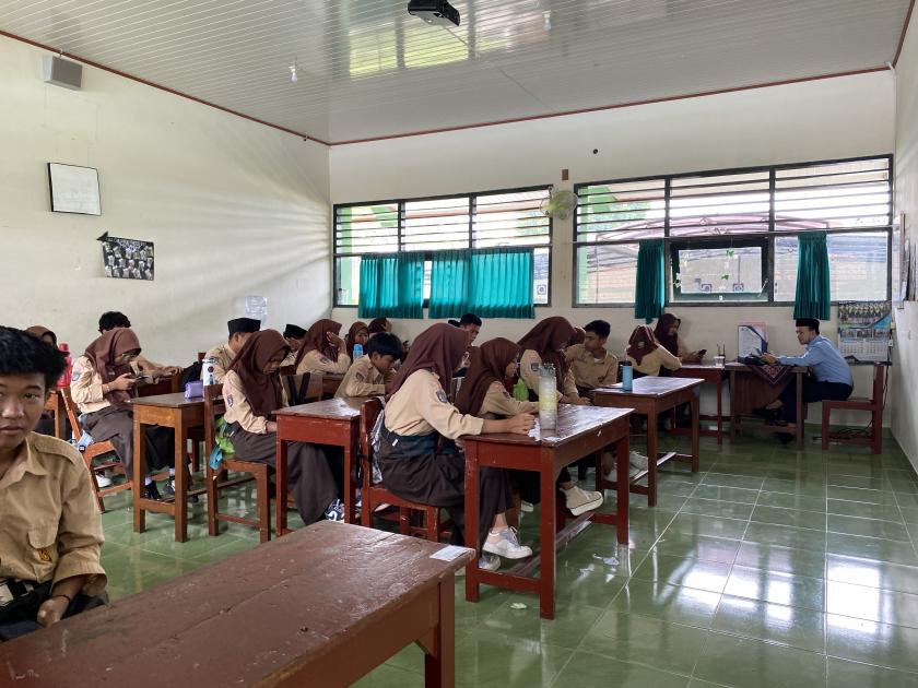 ASAS Hari Ketujuh, Siswa MTs Negeri 3 Sleman Tak Surut Semangat