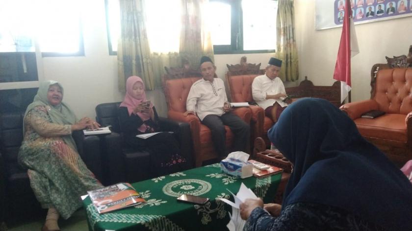 Mantapkan Persiapan Visitasi, Tim Inti PMPZI MTsN 3 Sleman Gelar Rapat Koordinasi Strategis