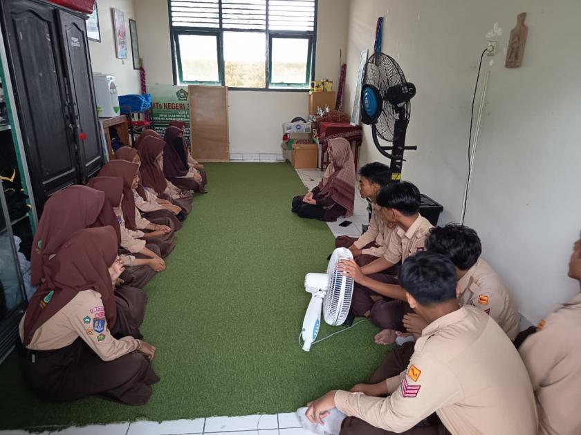 LDK Bukan Sekadar Agenda: Rapat Organisasi Siswa MTsN 3 Sleman Sarat Makna
