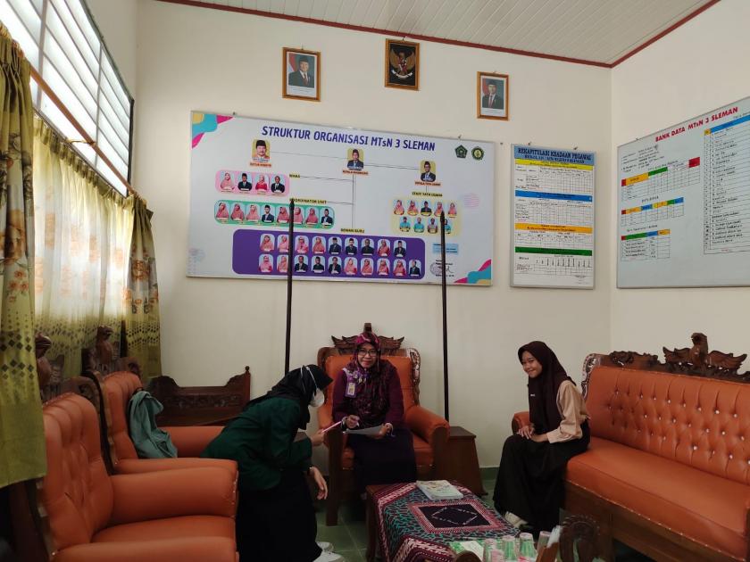 Kembangkan Media Pembelajaran Matematika di MTs Negeri 3 Sleman, Mahasiswa UIN Sunan Kalijaga Adakan Penelitian