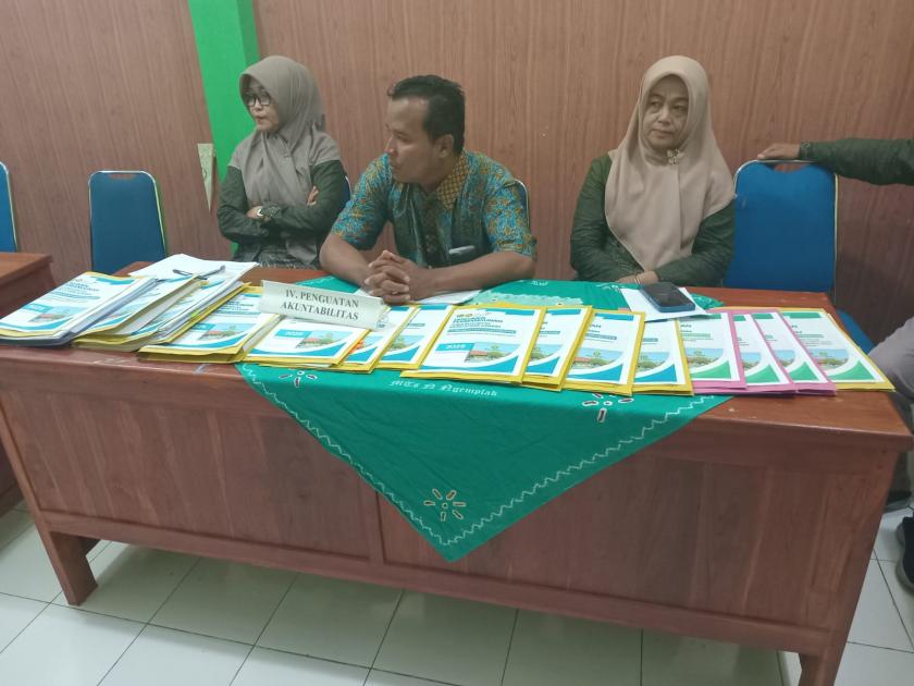 Pendampingan Divisi 4 PMPZI MTs N3 Sleman, Siap Revisi