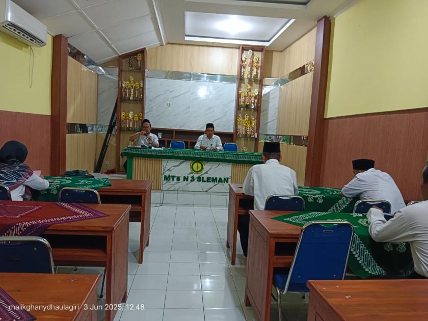 Siapkan Simulasi OSN Panitia Adakan Rapat Kordinasi