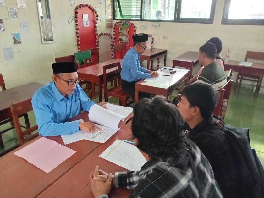 Asesmen Wawancara PMBM MTs Negeri 3 Sleman Tekankan Komitmen Orang Tua Dukung Program Madrasah