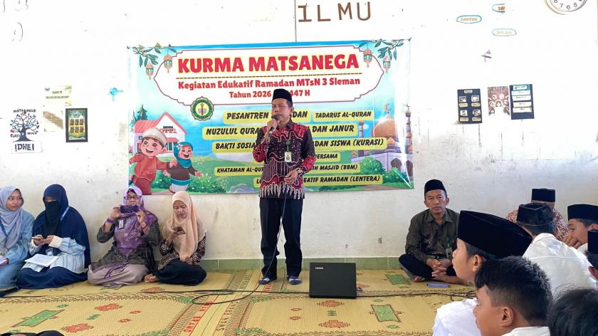 Peringatan Nuzulul Quran Sekaligus Penutup Pesantren Ramadan 1447 H MTsN 3 Sleman