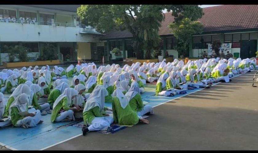 Cinta Al Quran, Gema Tadarus Mengumandang di Langit MTsN 3 Sleman