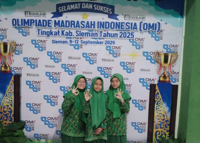 Kontingen IPS MTsN 3 Sleman Ambil Bagian Dalam OMI 2025