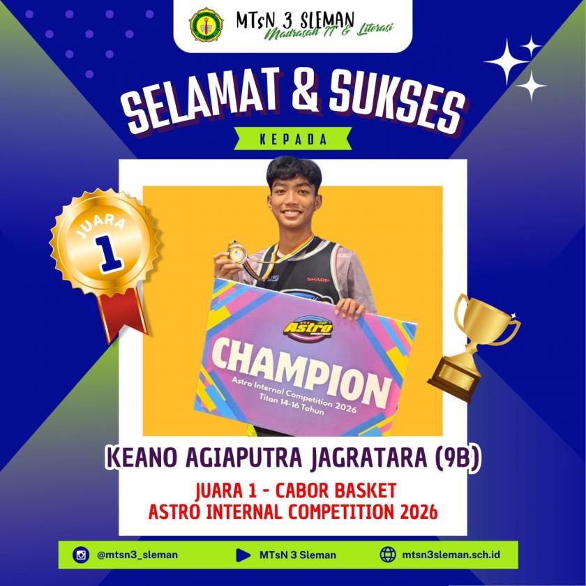 Satu Ring, Satu Mimpi, Satu Juara: Keano Mengguncang Kompetisi!