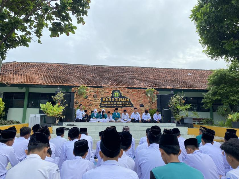 Perkuat Karakter Cinta Alquran, MTs Negeri 3 Sleman Gelar Matsanega Tasmi’ul Quran