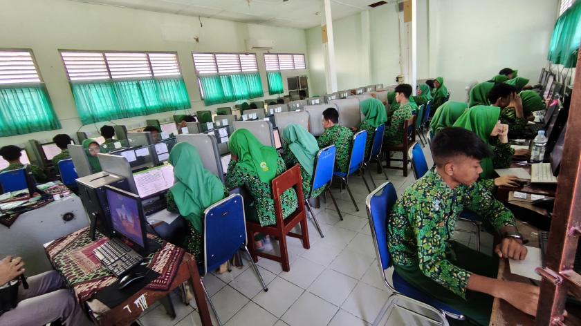 Alhamdulillah, Warming Up PP TKA-TKAD MTs Negeri 3 Sleman Hari Ketiga Semakin Kondusif
