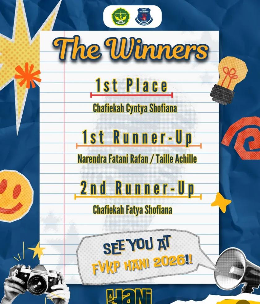 Tak Henti Berkarya, Dua Siswa MTs N 3 Sleman Sabet Dua Piala pada Festival Video Kreatif Palajar