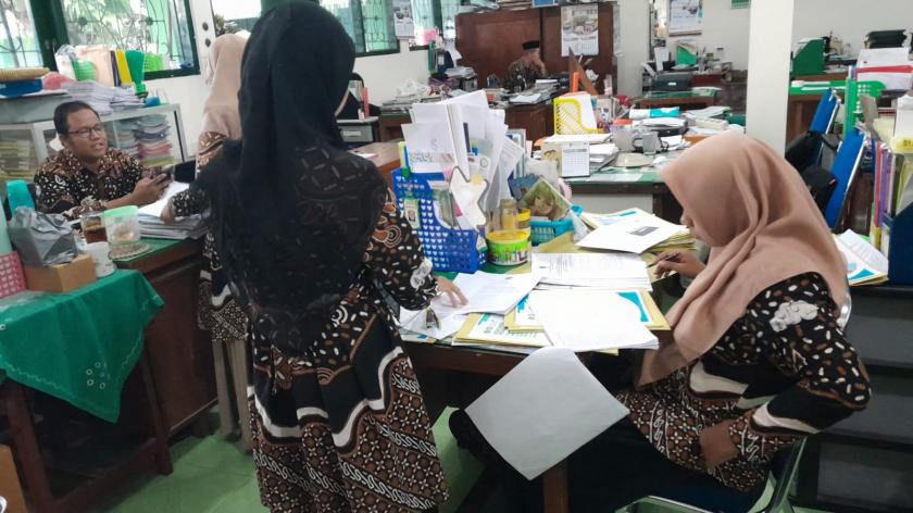 Berharap Peroleh Target Penilaian Maksimal, MTsN 3 Sleman Laksanakan Persiapan Penilaian PMPZI