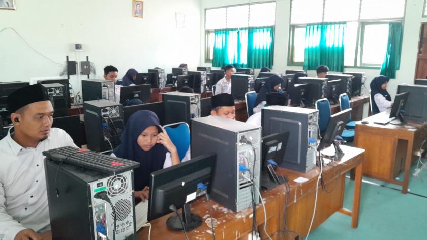 Siap Tancap Gas, MTs Negeri 3 Sleman Gembleng Murid dalam Pembekalan ANBK Menuju Prestasi Gemilang