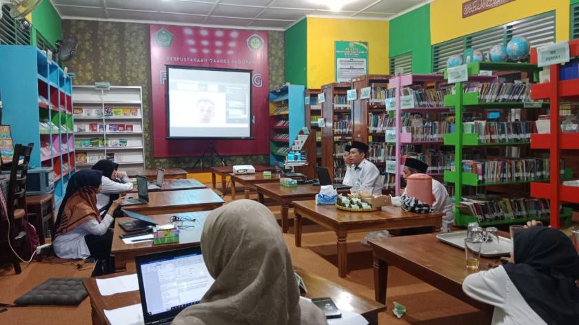 Serius Bangun Zona Integritas, MTsN 3 Sleman Ikuti Bimtek Strategis