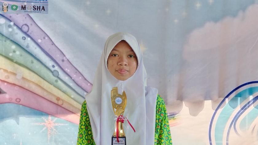 Putri Sekar Rebut Juara 1 Lomba Cipta Cerpen MOSCO#2
