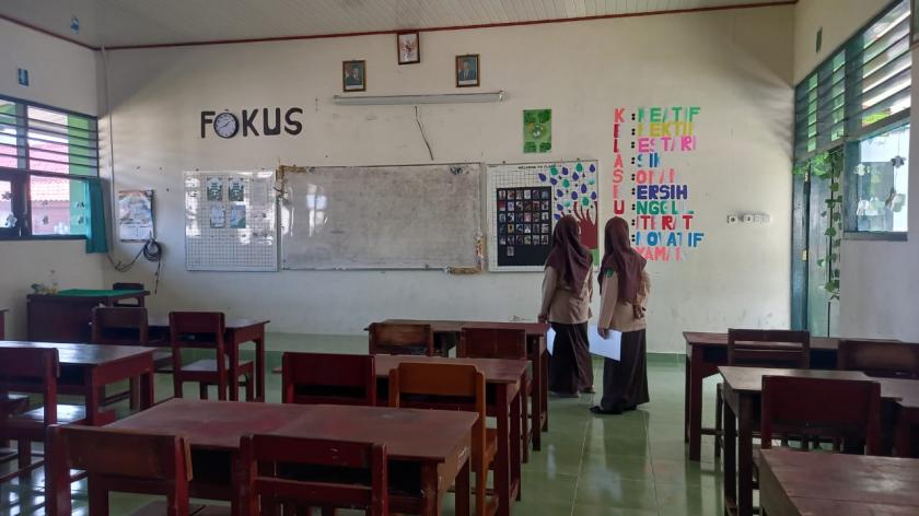 Lomba Kebersihan Kelas Ciptakan Bersih Kelasku, Nyaman Seperti Rumahku