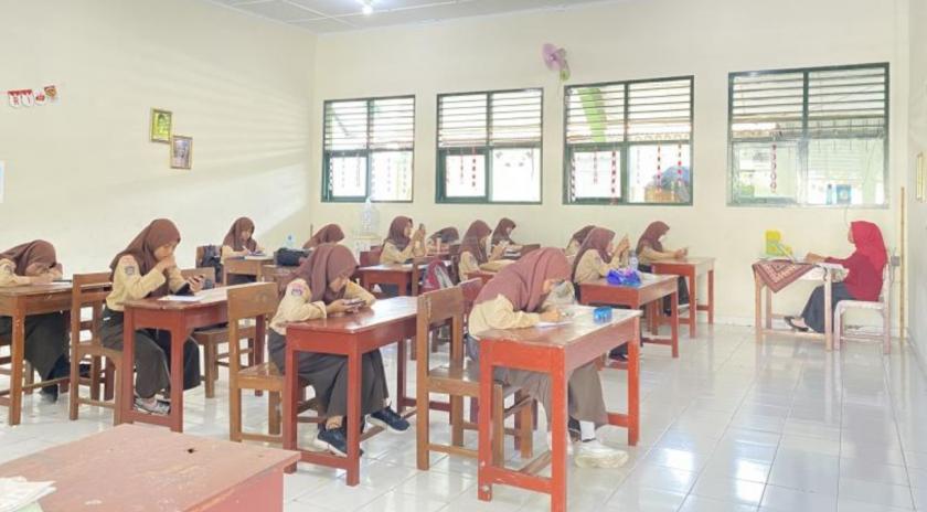 Ukur Kemampuan Siswa Kelas 9, MTsN Adakan Placement Test