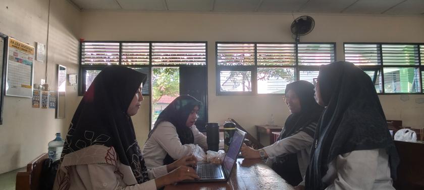 Perkuat Sinergi dan Program Kerja, Tim Humas MTsN 3 Sleman Gelar Rapat Koordinasi Anggaran