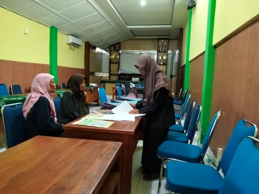 Pencabutan Berkas Pendaftaran JPTT MTsN 3 Sleman Berjalan Lancar