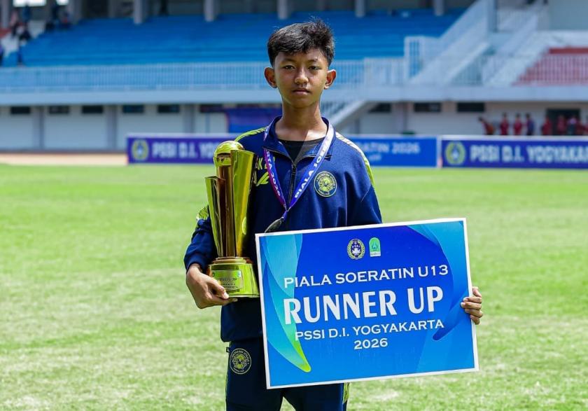 Prestasi Gemilang! Siswa MTsN 3 Sleman Sabet Juara 2 Piala Soeratin U13 PSSI DIY 2026