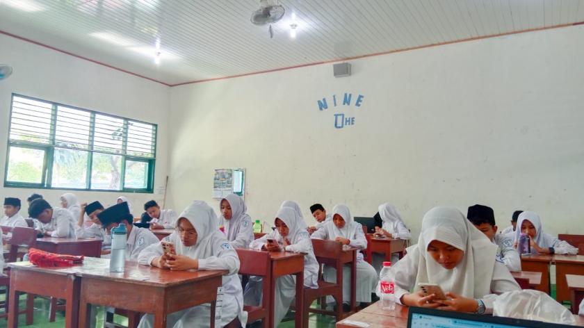 Langkah Awal Menguji Akal, Hari Pertama ASTS Gasal MTsN 3 Sleman Berjalan Maksimal