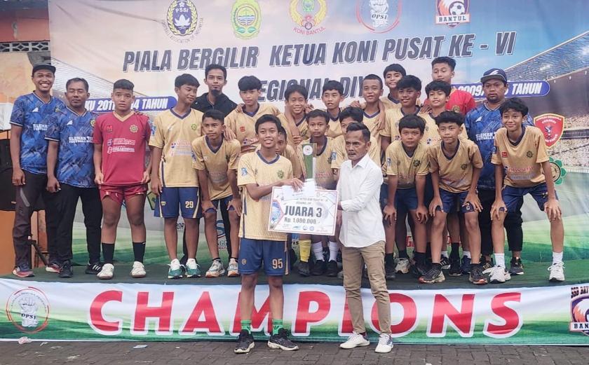 Tampil Memukau, Faiz Zafri Nabihan Sabet Juara 3 Piala KONI Regional DIY 2025