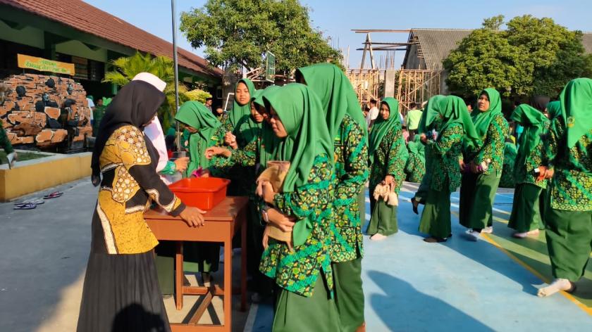 Aksi Peduli Sesama: Update Perolehan Donasi NTT Hari ke-2 MTs Negeri 3 Sleman