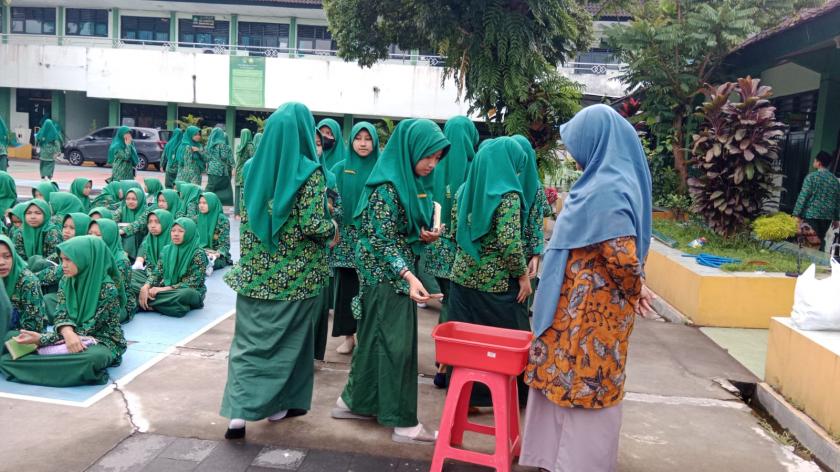Gerakan Infaq Harian, Murid MTsN 3 Sleman Berkah Berkelanjutan
